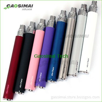 3.2-4.8v variable voltage rechargeable shisha pen ego twist